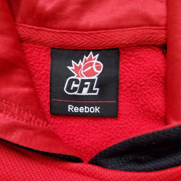 Calgary Stampeders Reebok Hoodie (2014), Red. - Picture 4 of 7